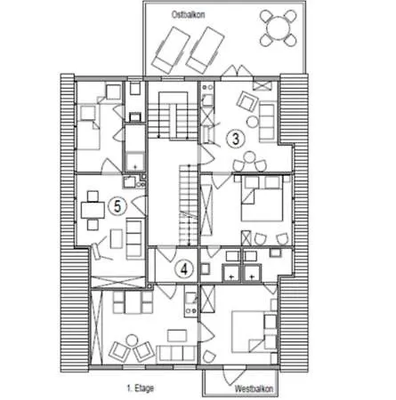 Apartmán Haus Deichgraf 174 - 4 Juist